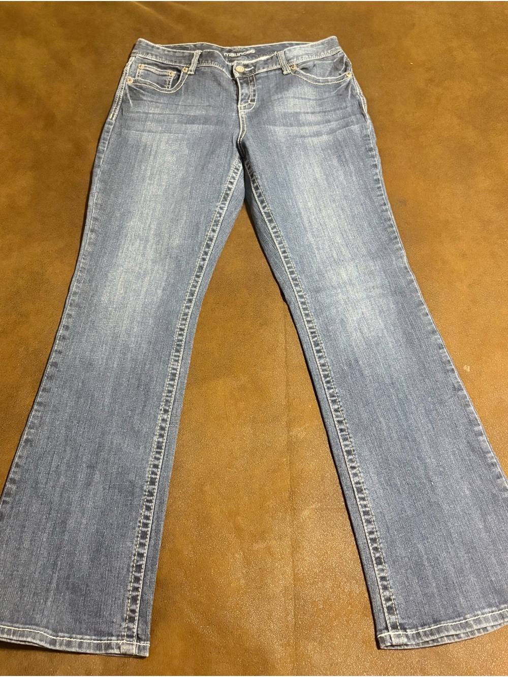 Maurices Ashlyn Curvy Bootcut Blue Jeans Woman’s Size 11/12 Regular